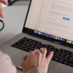 employee-using-laptop